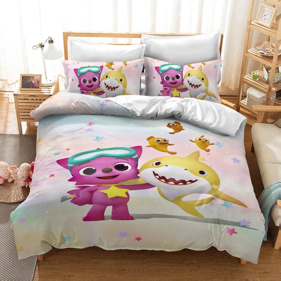Shark Song #12 Duvet Cover Quilt Cover Bedding Set Home Decor