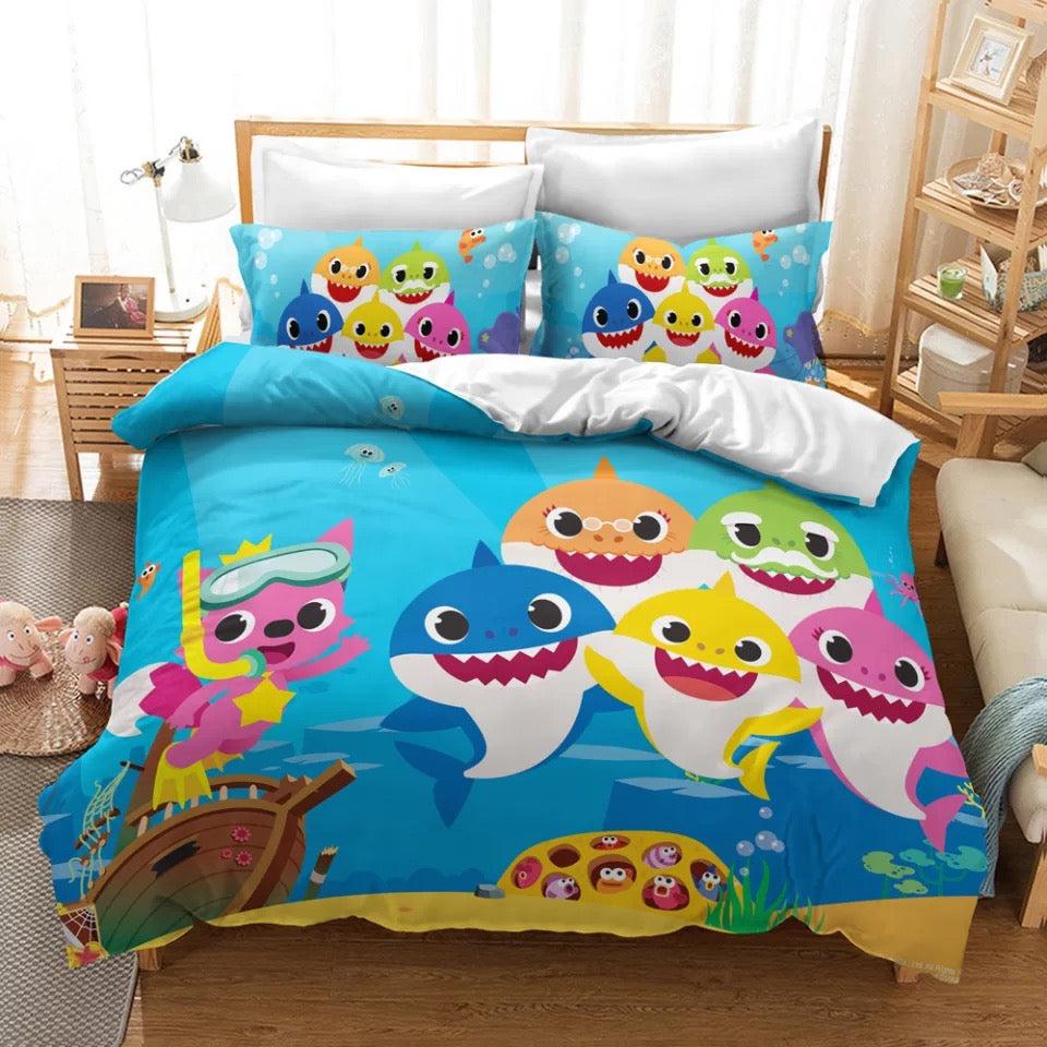 Shark Song #3 Duvet Cover Quilt Cover Bedding Set Home Decor