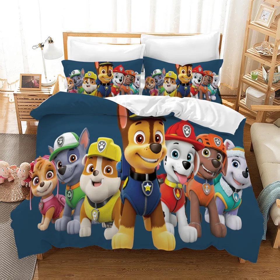 PAW Patrol Marshall #3 Duvet Cover Quilt Cover Pillowcase Bedding Set Home Decor