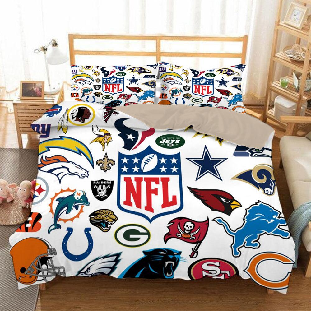 Football #20 Duvet Cover Quilt Cover Pillowcase Bedding Set Home Bedroom Decor