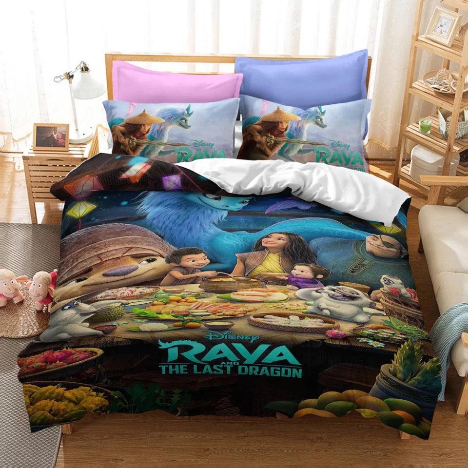 The Last Dragon Raya #3 Duvet Cover Quilt Cover Pillowcase Bedding Set Home Decor