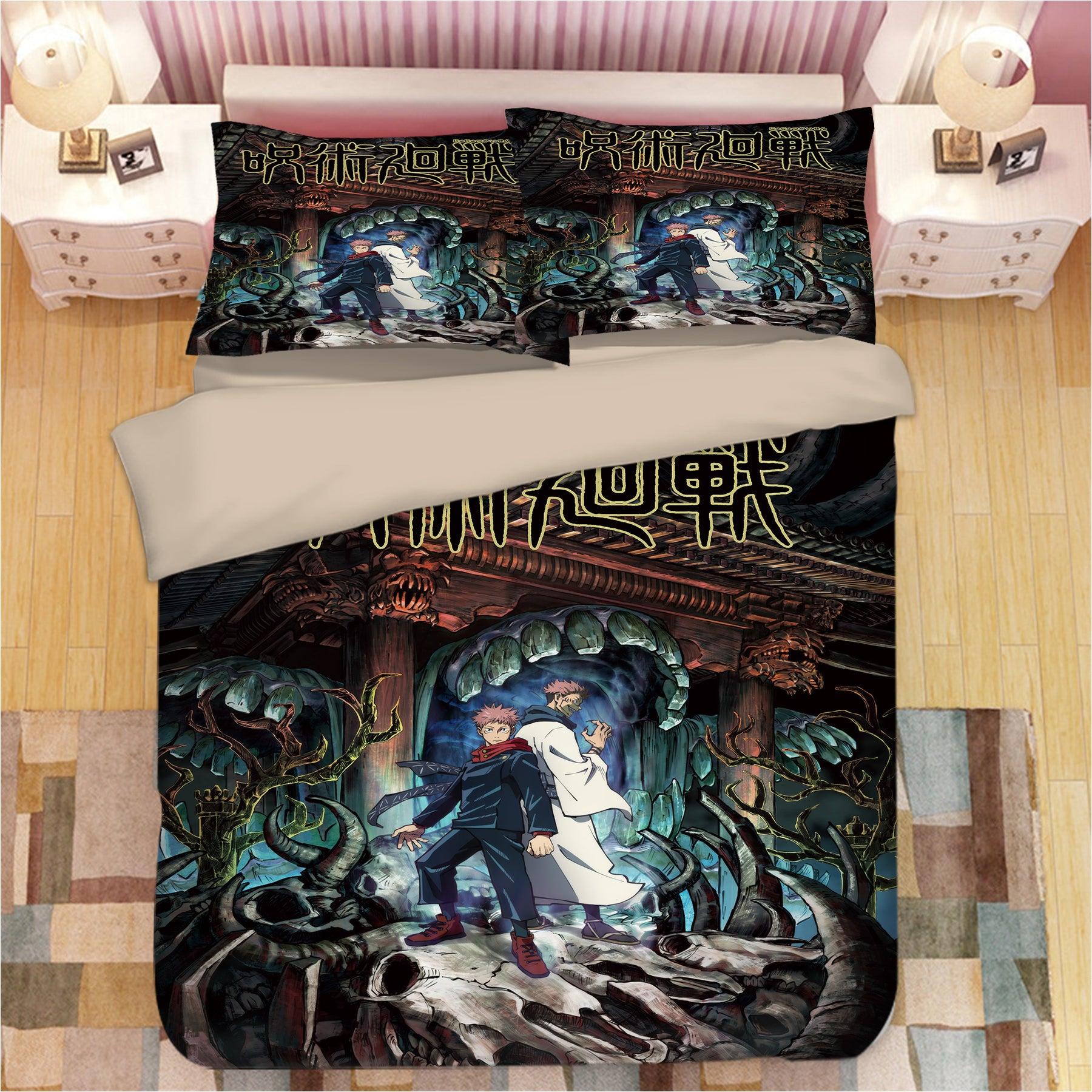 Jujutsu Kaisen #1 Duvet Cover Quilt Cover Pillowcase Bedding Set Home Bedroom Decor
