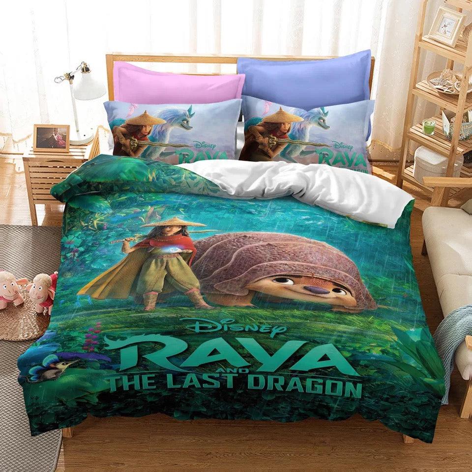 The Last Dragon Raya #6 Duvet Cover Quilt Cover Pillowcase Bedding Set Home Decor