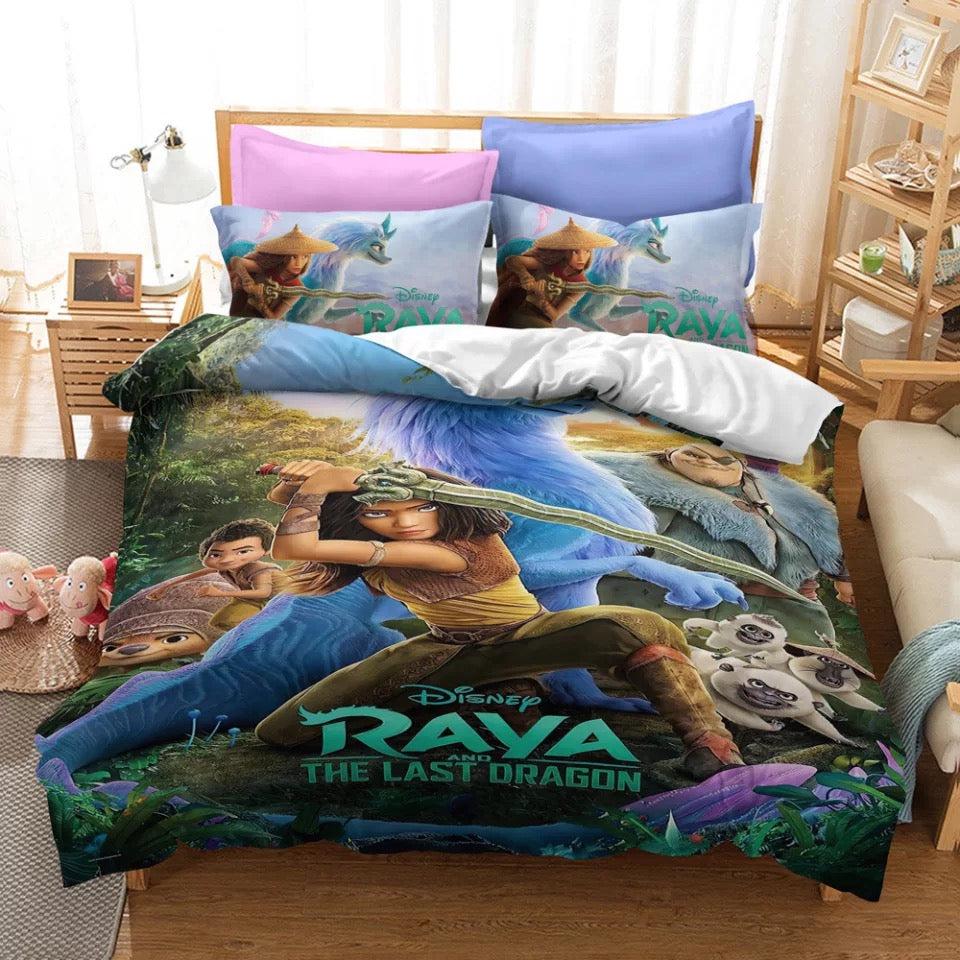 The Last Dragon Raya #4 Duvet Cover Quilt Cover Pillowcase Bedding Set Home Decor