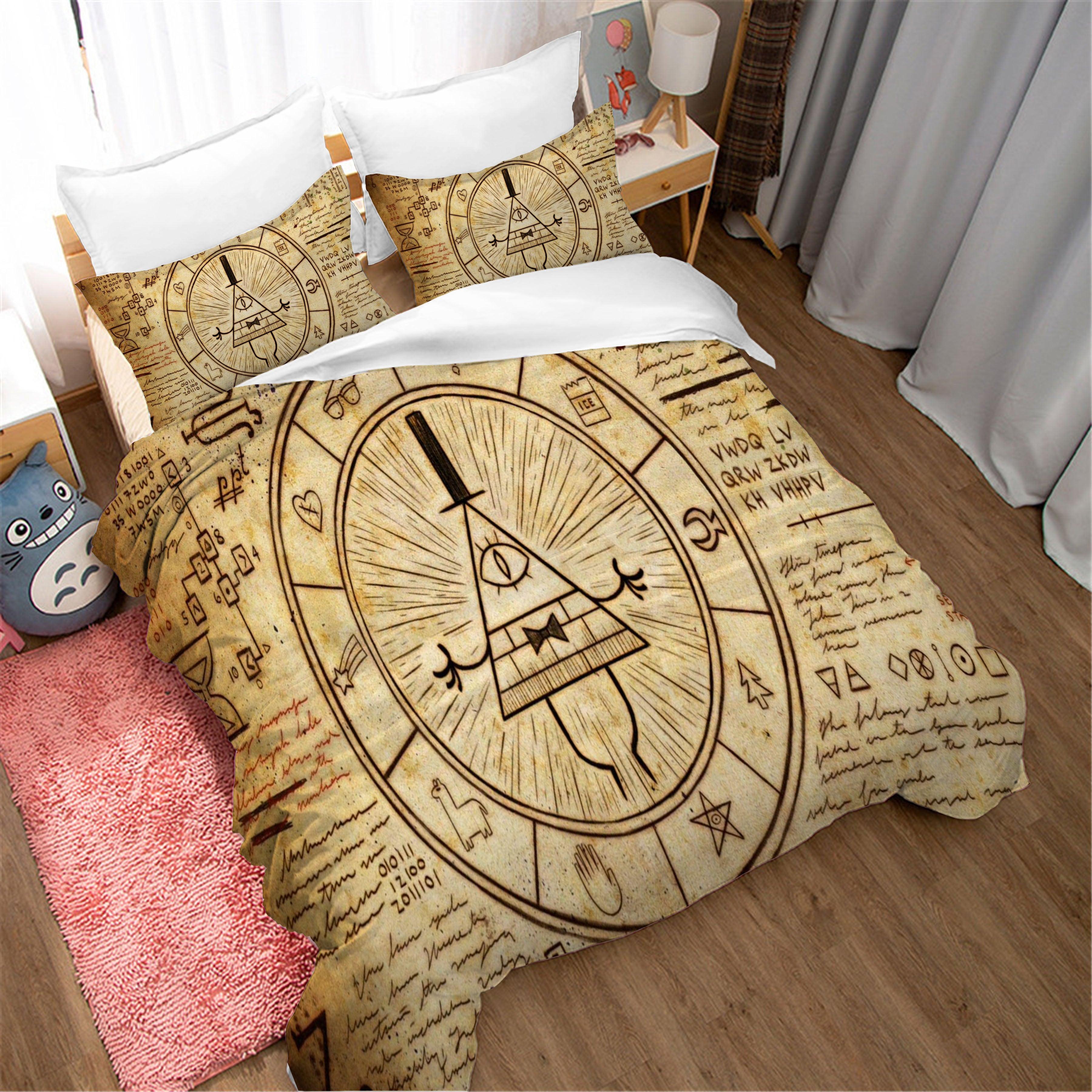 Gravity Falls #1 Duvet Cover Quilt Cover Pillowcase Bedding Set