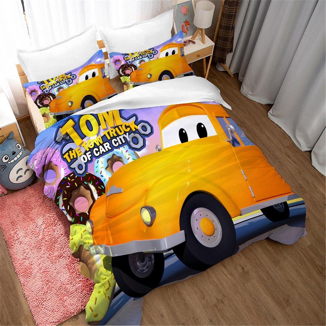 Car Patrol #4 Duvet Cover Quilt Cover Pillowcase Bedding Set