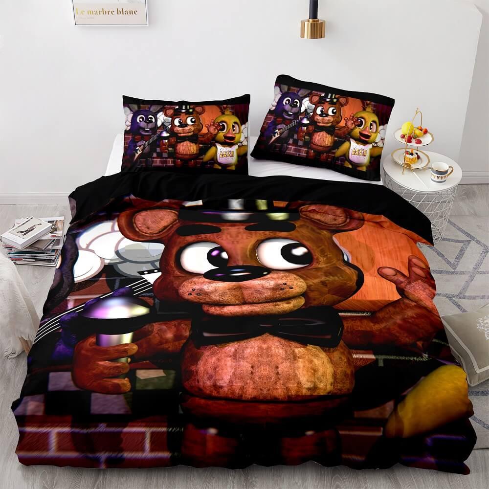 Five Nights At Freddys Bedding Sets Duvet Covers Comforter Bed Sheets