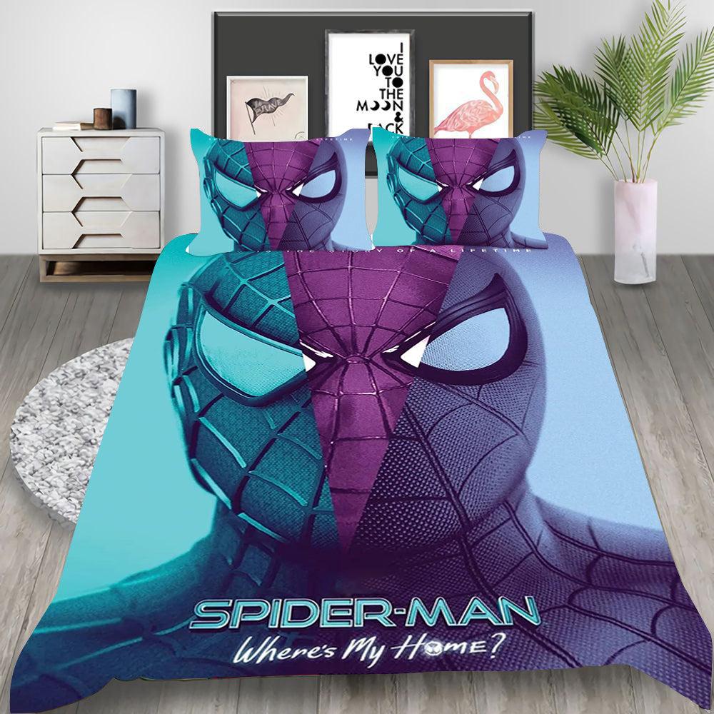 Spider-Man No Way Home #3 Duvet Cover Quilt Cover Pillowcase Bedding Set for Kids Adults