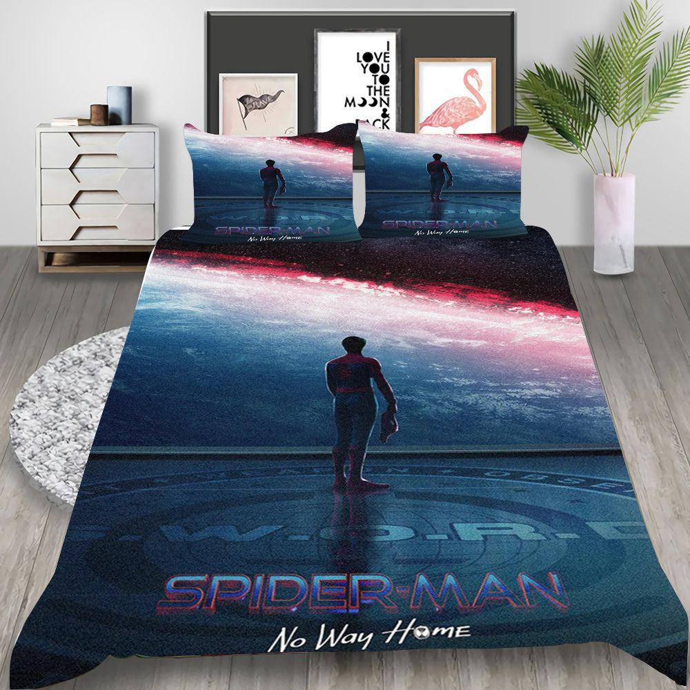 Spider-Man No Way Home #1 Duvet Cover Quilt Cover Pillowcase Bedding Set for Kids Adults