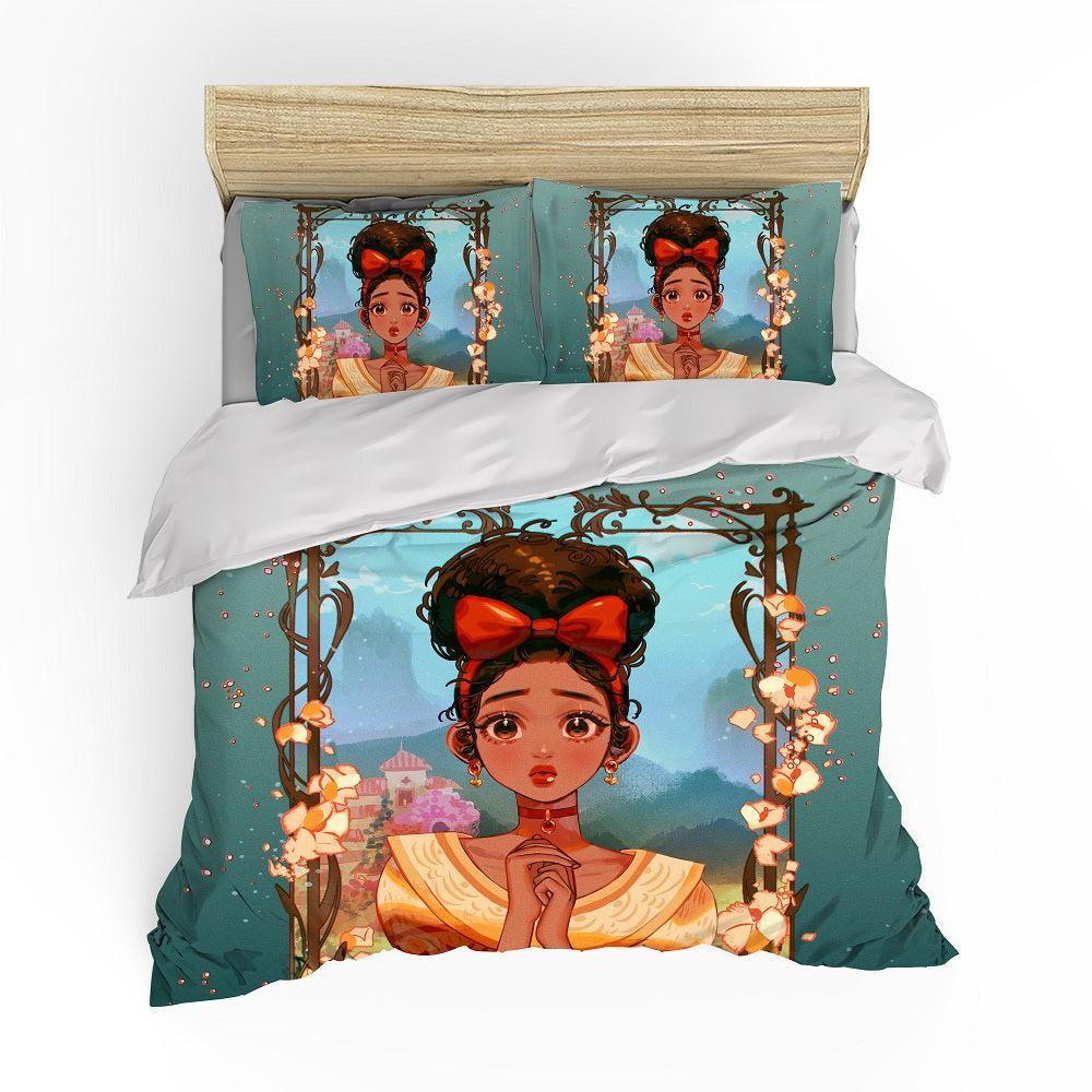 Encanto Mirabel #4 Duvet Cover Quilt Cover Pillowcase Bedding Set Home Decor
