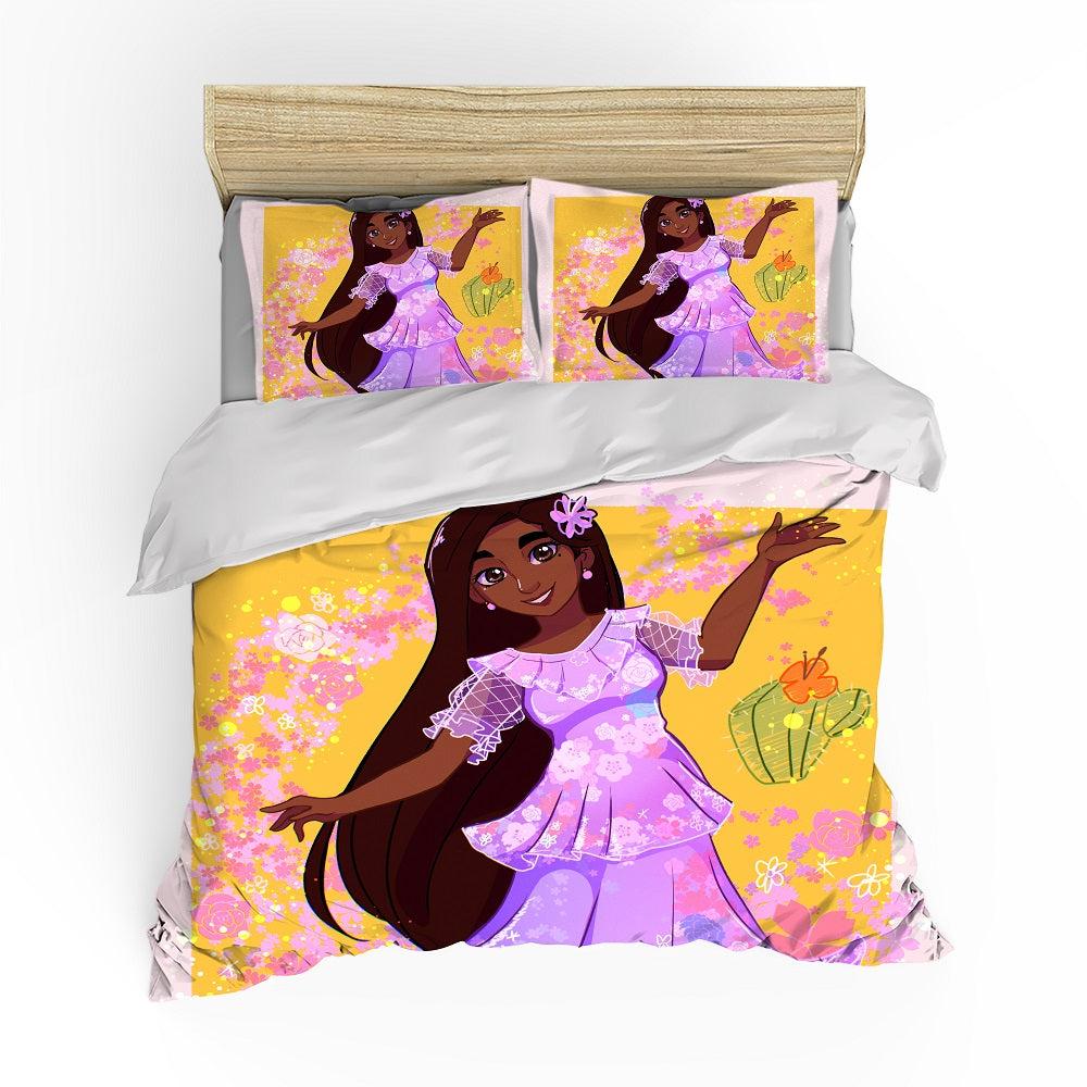 Encanto Mirabel #3 Duvet Cover Quilt Cover Pillowcase Bedding Set Home Decor