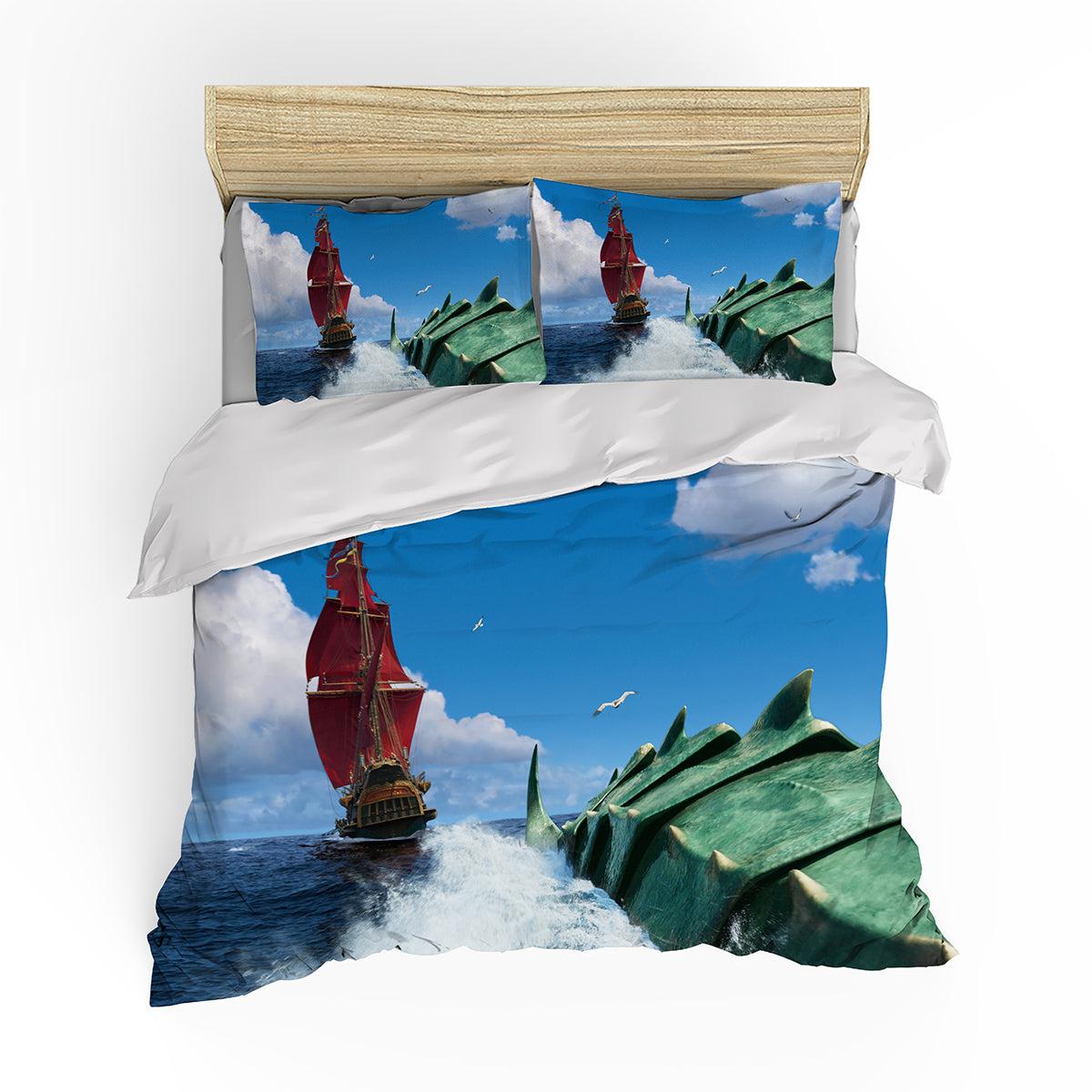The Sea Beast #4 Duvet Cover Quilt Cover Pillowcase Bedding Set Home Decor