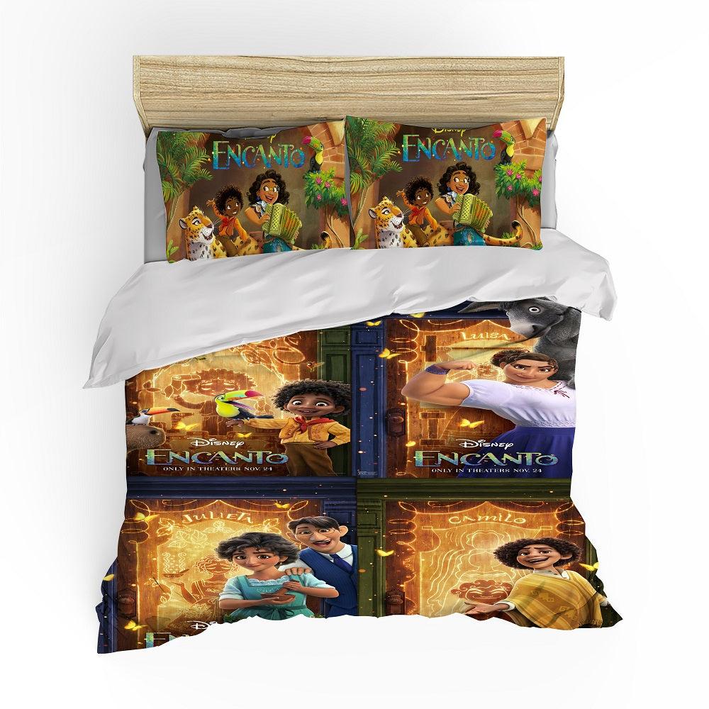 Encanto Mirabel #8 Duvet Cover Quilt Cover Pillowcase Bedding Set Home Decor