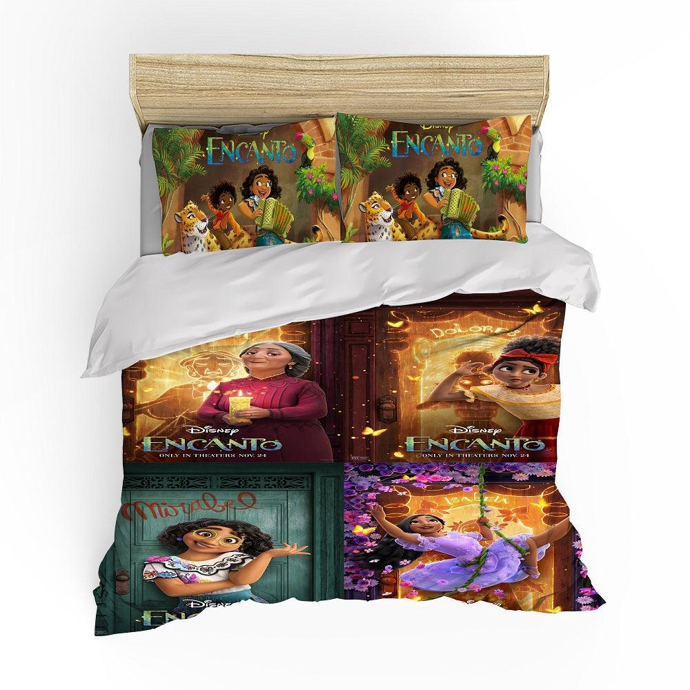 Encanto Mirabel #9 Duvet Cover Quilt Cover Pillowcase Bedding Set Home Decor