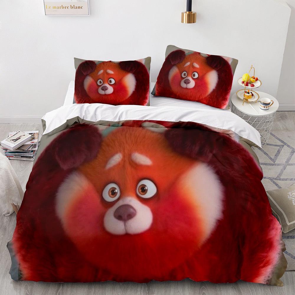 Turning Red #8 Duvet Cover Quilt Cover Pillowcase Bedding Set Home Decor