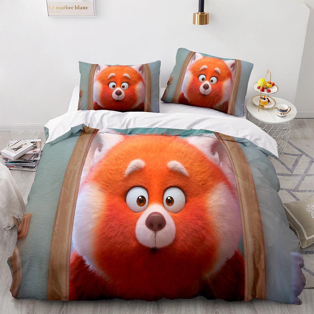 Turning Red #2 Duvet Cover Quilt Cover Pillowcase Bedding Set Home Decor