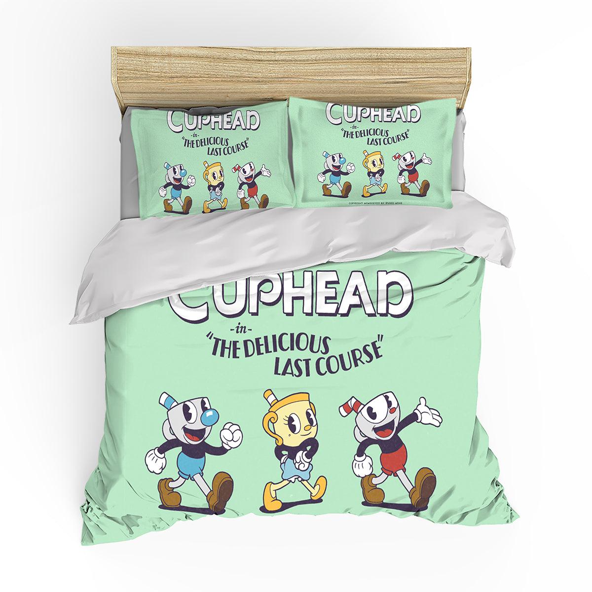 Cuphead #6 Duvet Cover Quilt Cover Pillowcase Bedding Set Home Decor