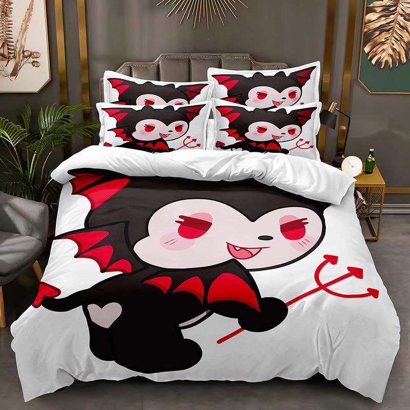 Kuromi #8 Duvet Cover Quilt Cover Pillowcase Bedding Set Home Decor