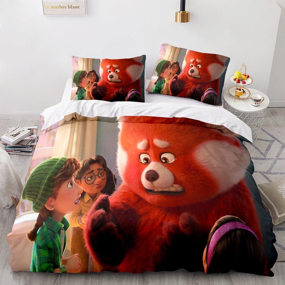 Turning Red #9 Duvet Cover Quilt Cover Pillowcase Bedding Set Home Decor