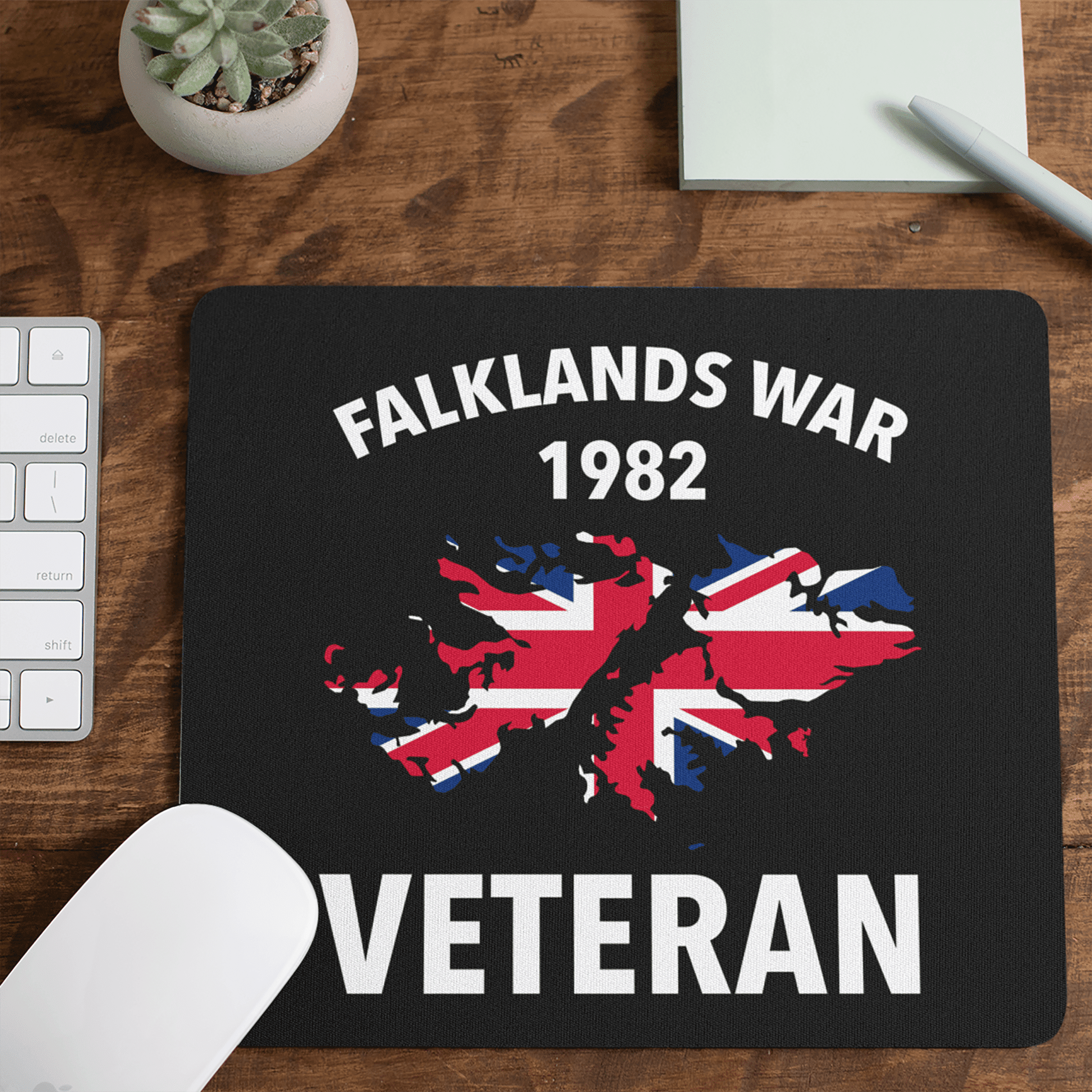Allleftout Falklands Veteran Mouse Mat