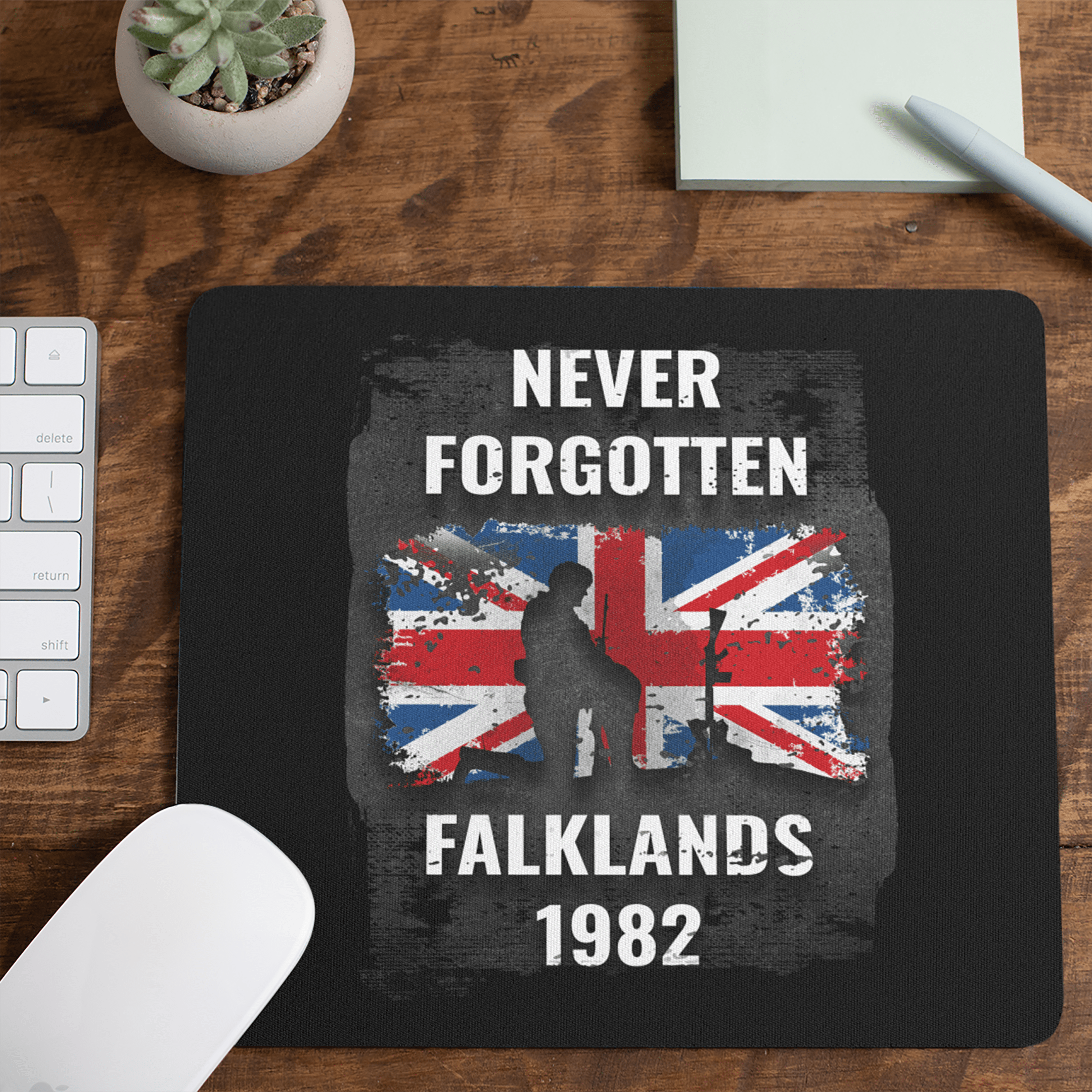 Allleftout Falklands Never Forgotten Mouse Mat