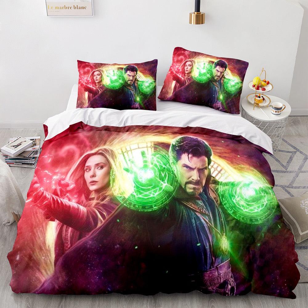 Doctor Strange in the Multiverse of Madness #3 Duvet Cover Quilt Cover Pillowcase Bedding Set Home Decor