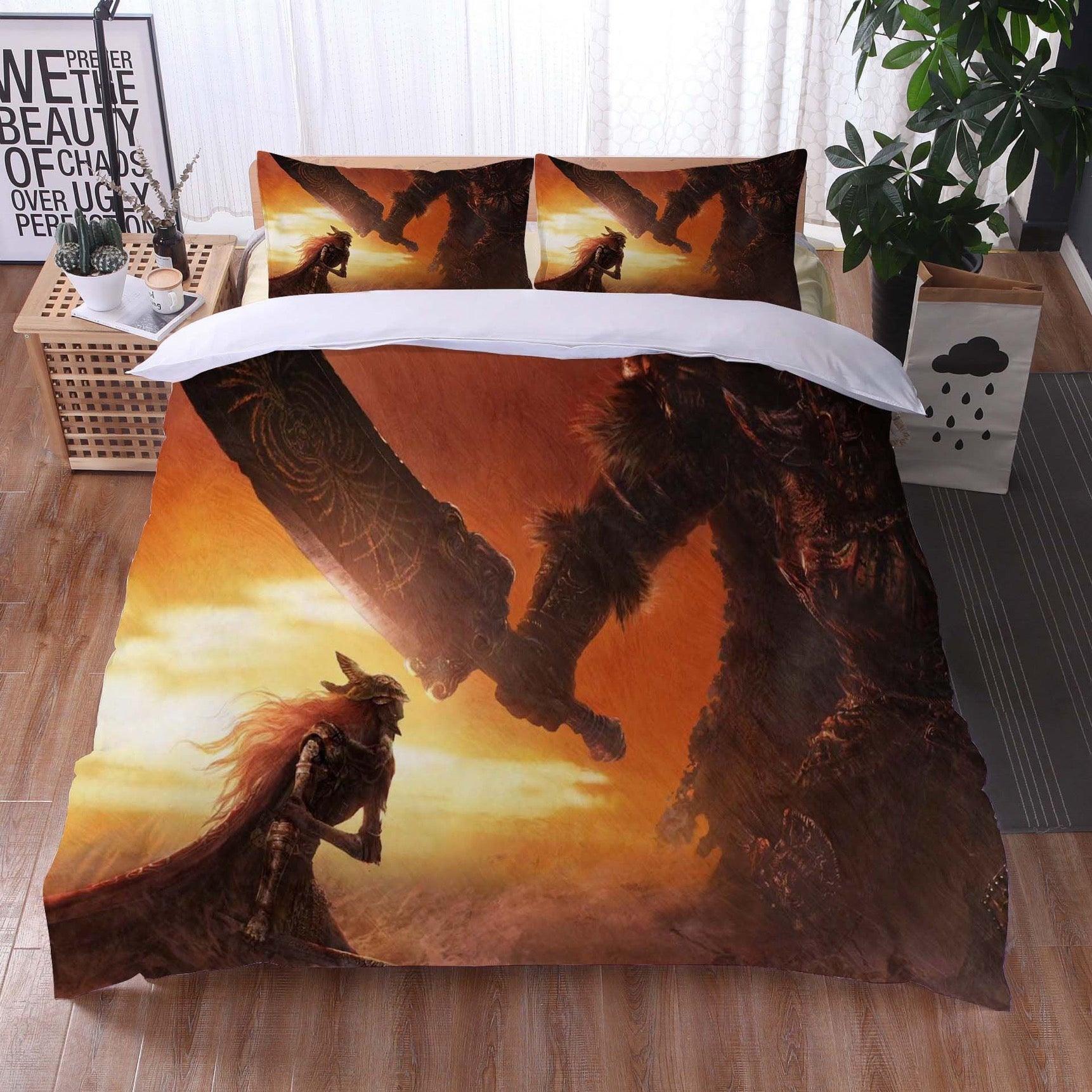 Elden Ring #5 Duvet Cover Quilt Cover Pillowcase Bedding Set Home Decor