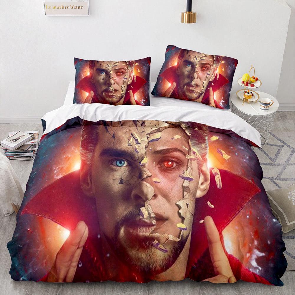 Doctor Strange in the Multiverse of Madness #9 Duvet Cover Quilt Cover Pillowcase Bedding Set Home Decor