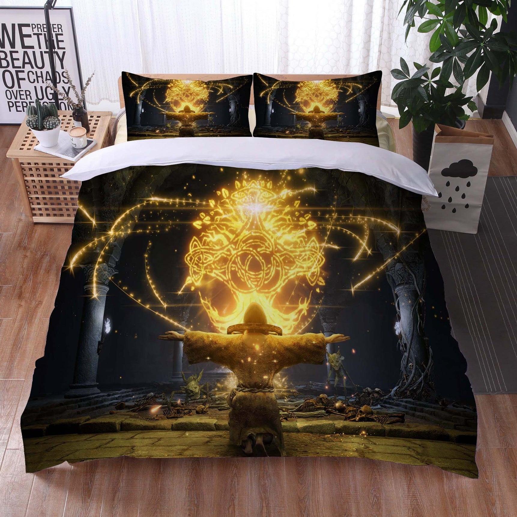Elden Ring #1 Duvet Cover Quilt Cover Pillowcase Bedding Set Home Decor