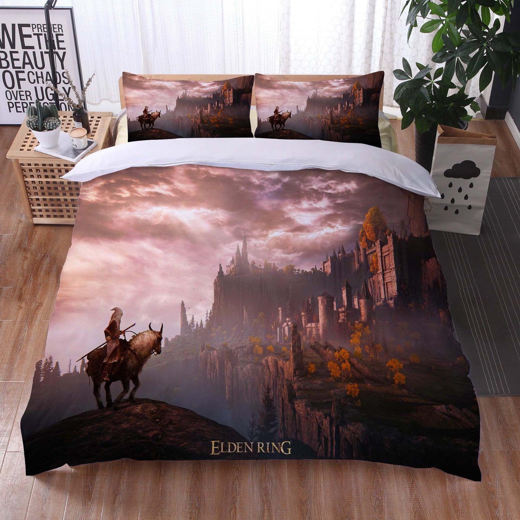 Elden Ring #9 Duvet Cover Quilt Cover Pillowcase Bedding Set Home Decor