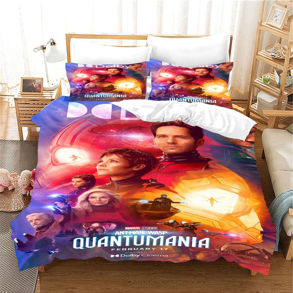 Ant-Man and the Wasp Quantumania #3 Duvet Cover Quilt Cover Pillowcase Bedding Set Home Decor
