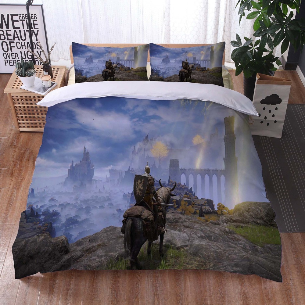 Elden Ring #16 Duvet Cover Quilt Cover Pillowcase Bedding Set Home Decor