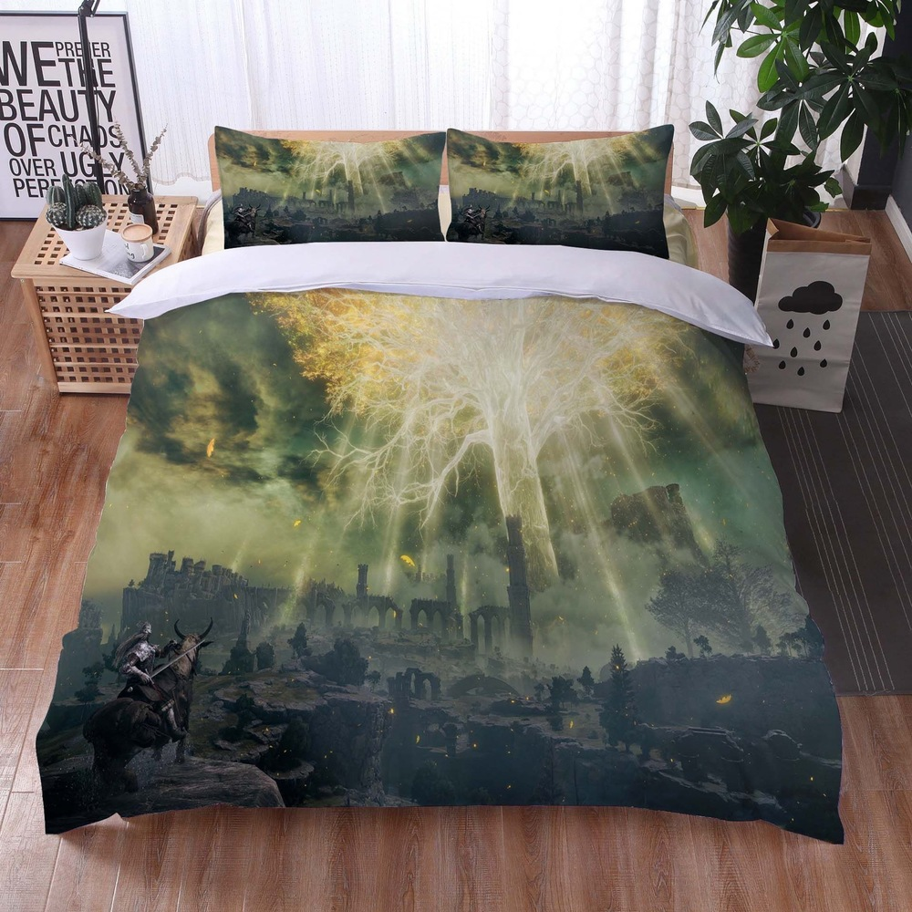 Elden Ring #12 Duvet Cover Quilt Cover Pillowcase Bedding Set Home Decor