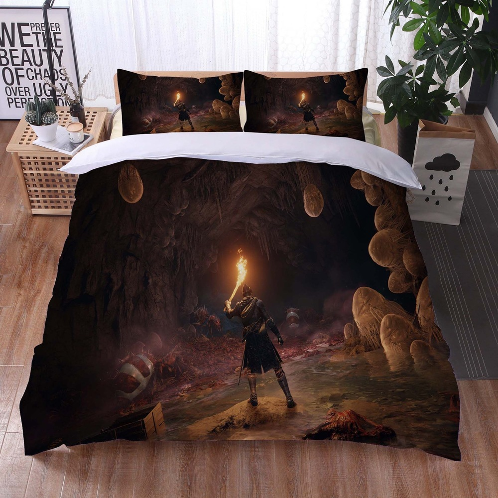 Elden Ring #13 Duvet Cover Quilt Cover Pillowcase Bedding Set Home Decor