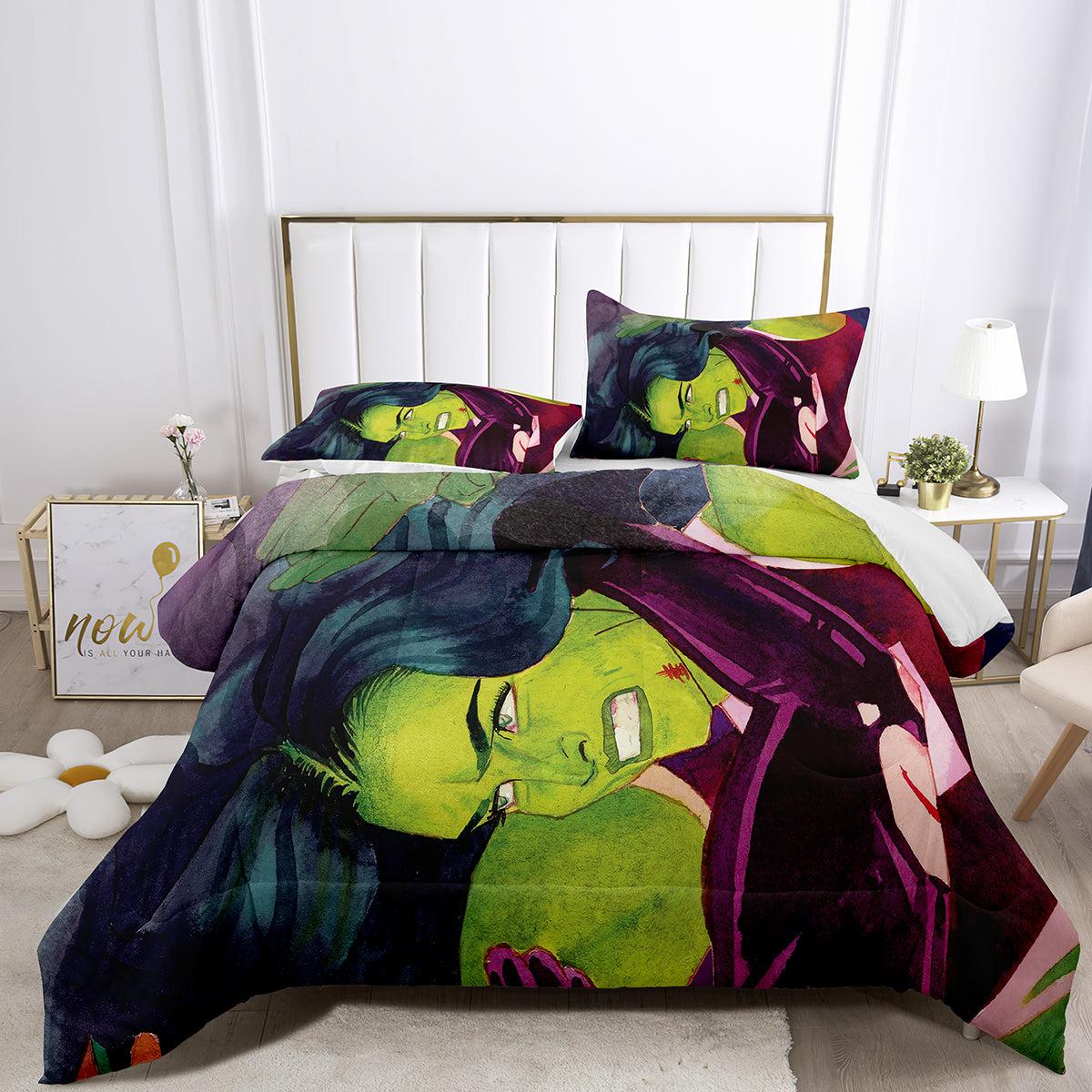 She Hulk #5 Duvet Cover Quilt Cover Pillowcase Bedding Set Home Decor