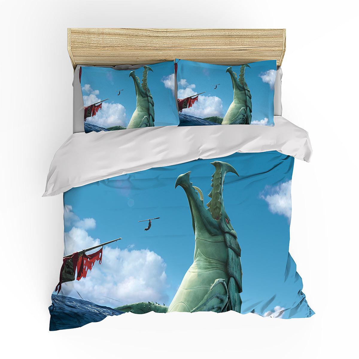 The Sea Beast #2 Duvet Cover Quilt Cover Pillowcase Bedding Set Home Decor