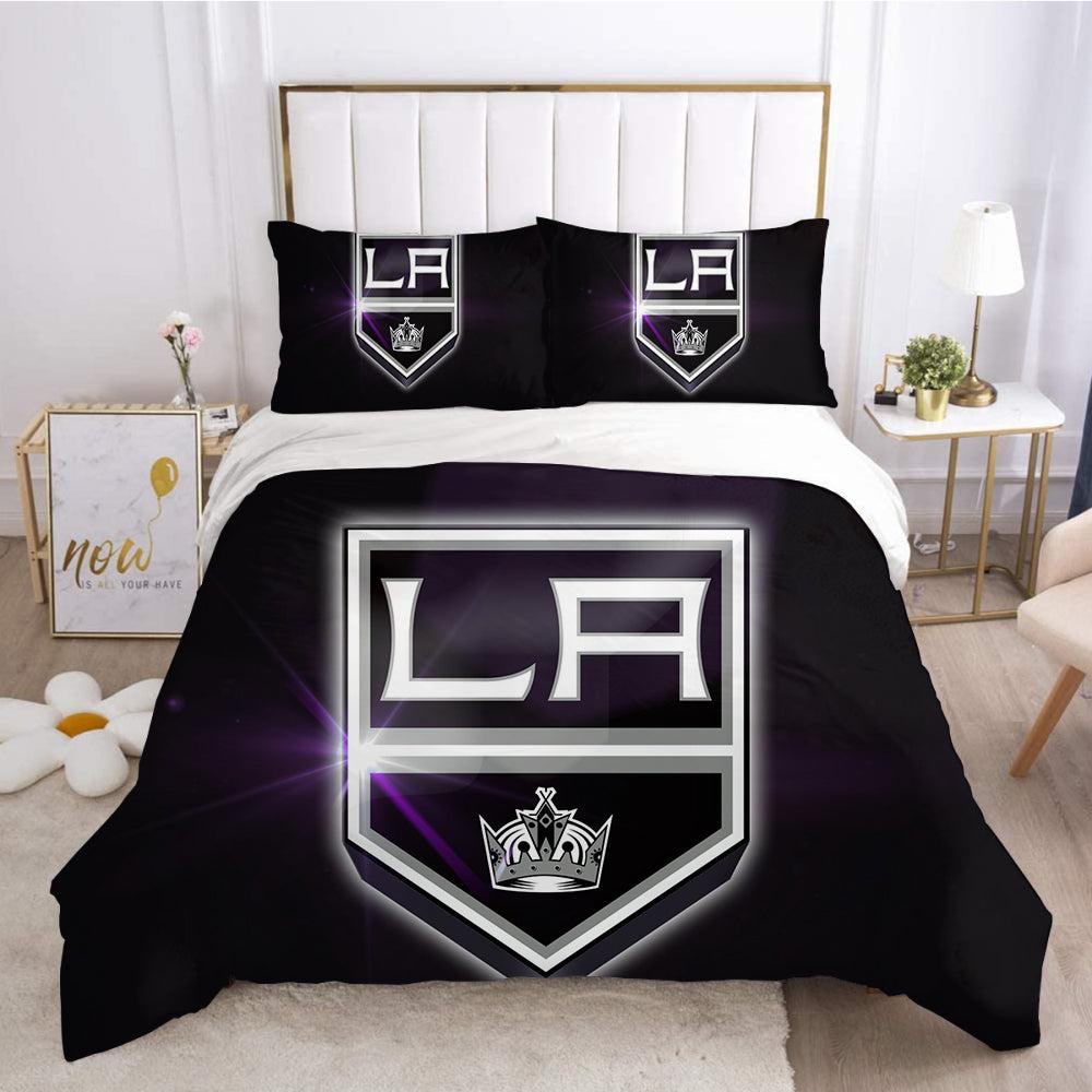Los Angeles Kings Hockey League 3D Printed Duvet Cover Quilt Cover Pillowcase Bedding Set Home Decor