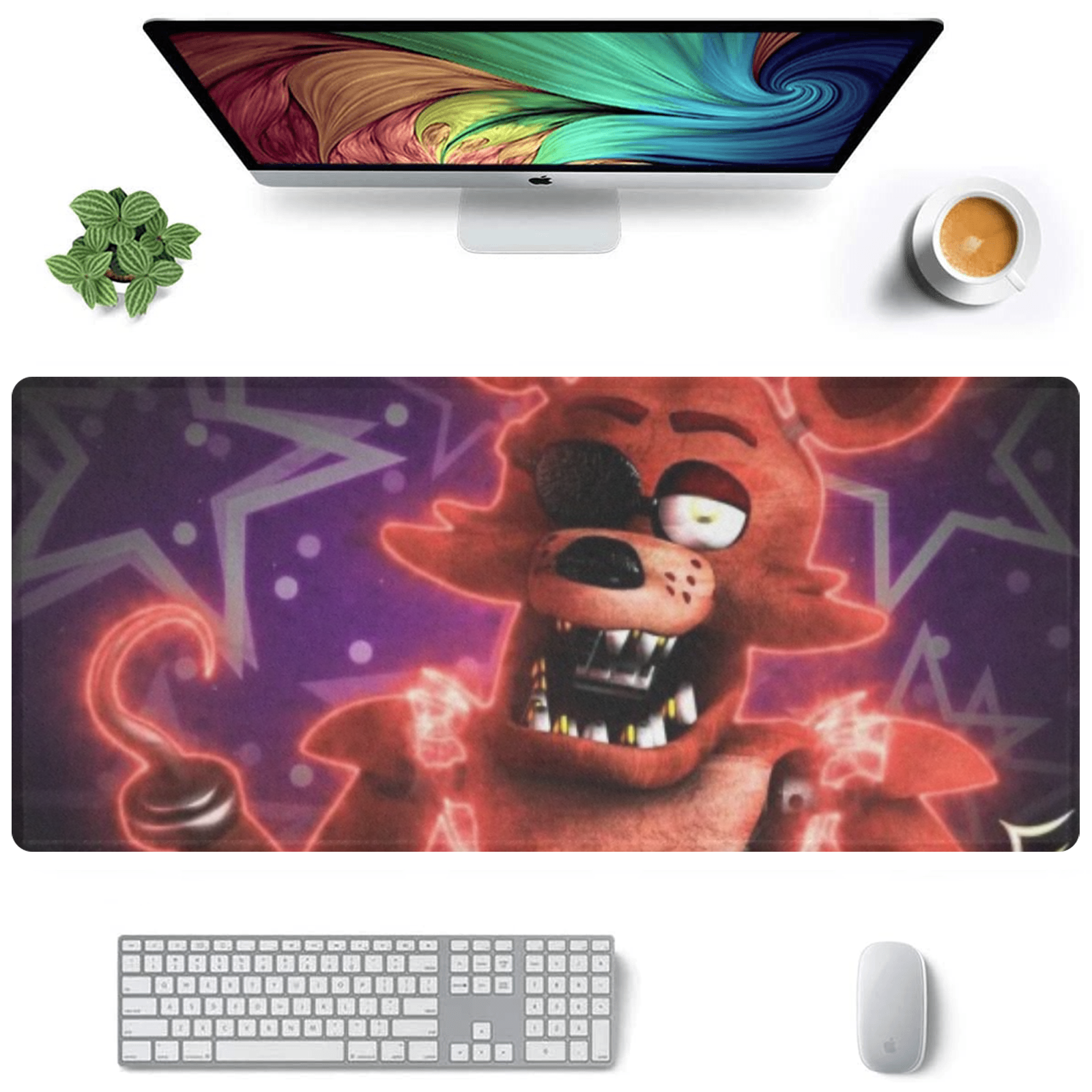 Allleftout Foxy Fnaf Five Nights At Freddy Gaming Mousepad