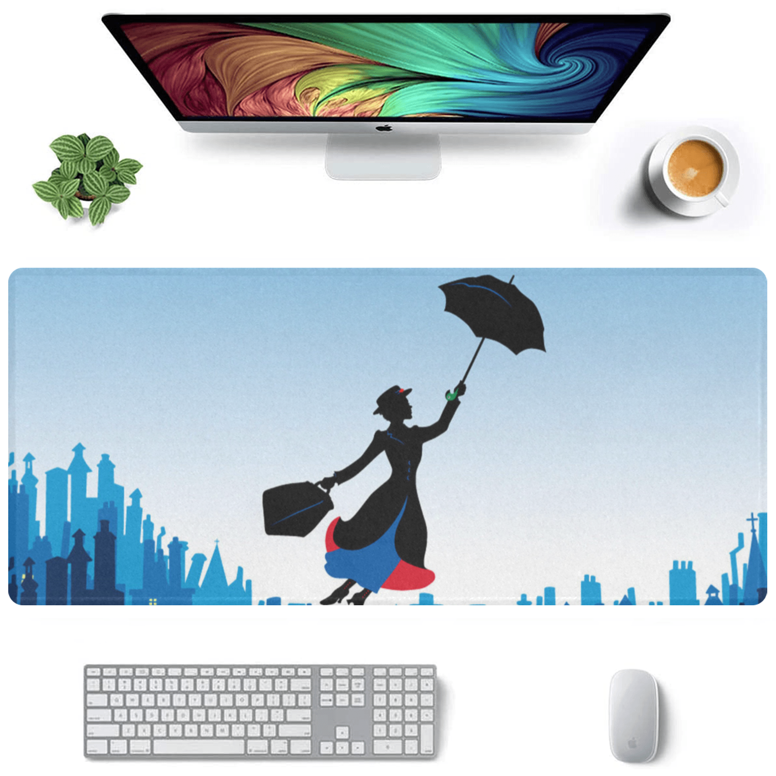 Allleftout Mary Poppins Gaming Mousepad