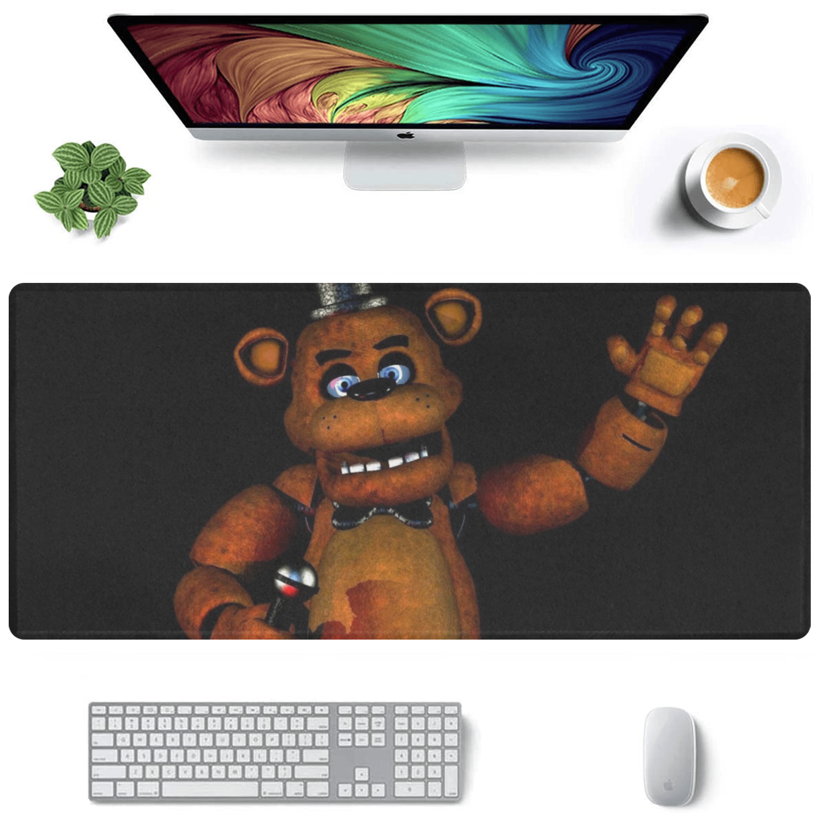 Allleftout Freddy Fazbear Fnaf Gaming Mousepad