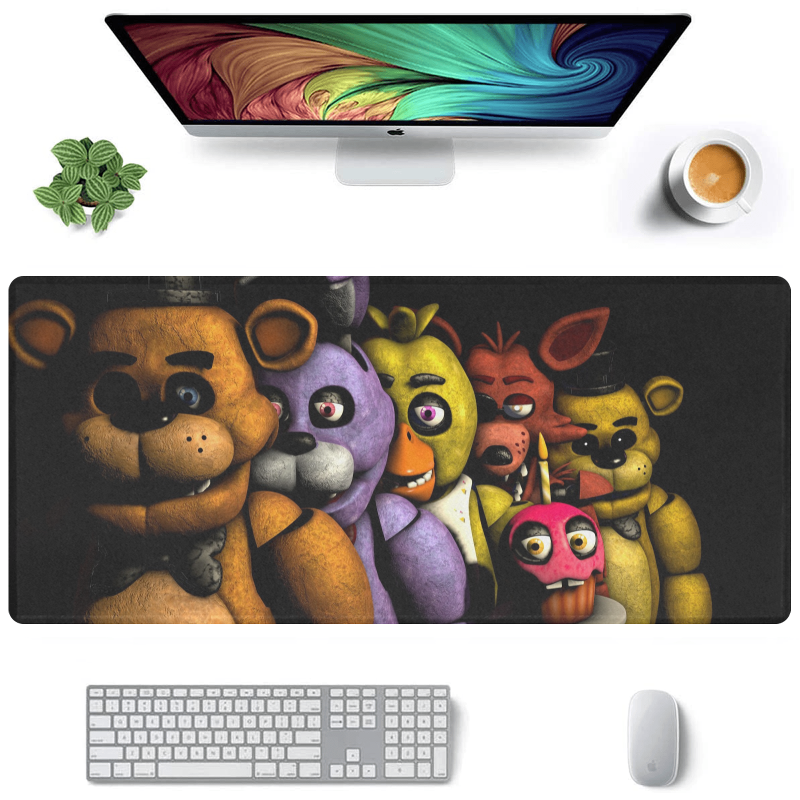 Allleftout Fnaf Five Nights At Freddy Gaming Mousepad