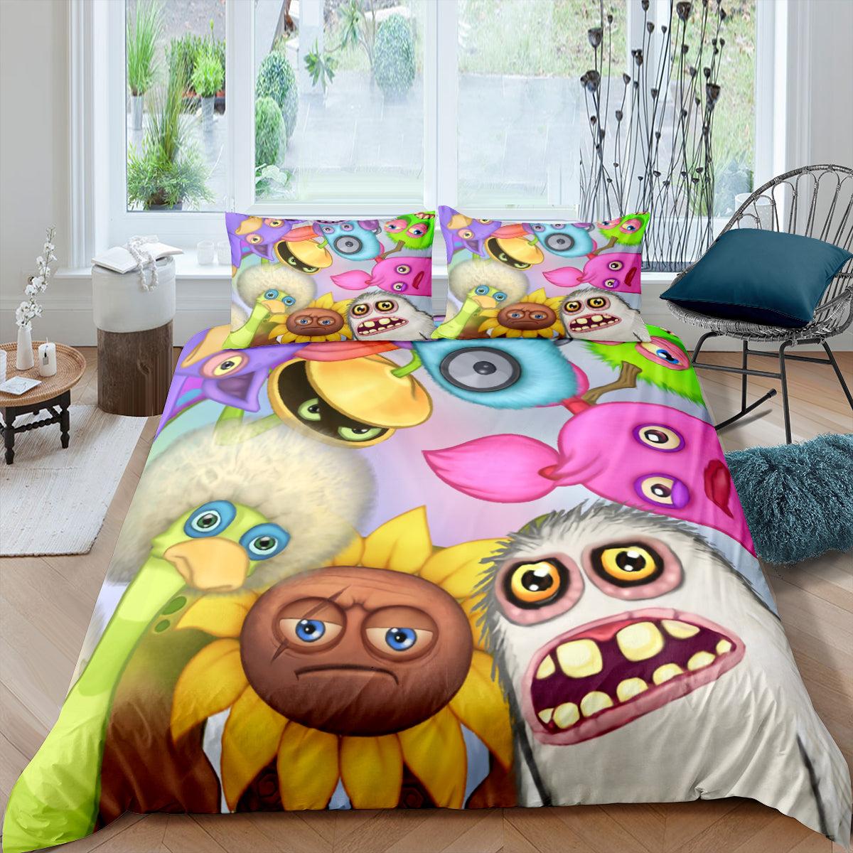 My Singing Monsters #5 3D Printed Duvet Cover Quilt Cover Pillowcase Bedding Set Home Decor