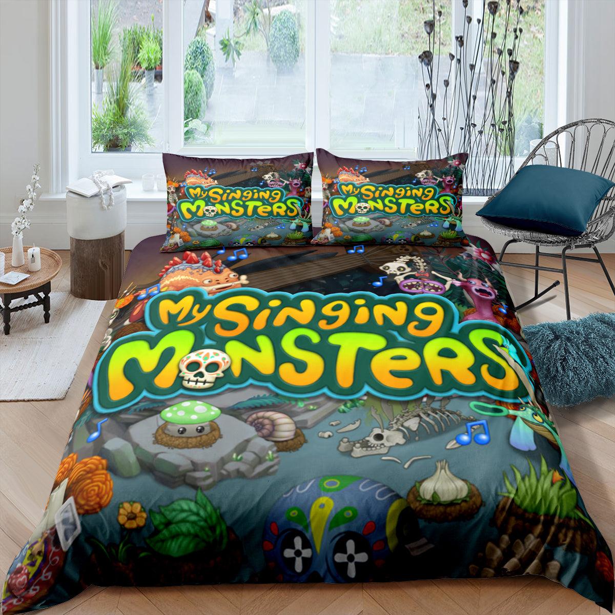 My Singing Monsters #4 3D Printed Duvet Cover Quilt Cover Pillowcase Bedding Set Home Decor