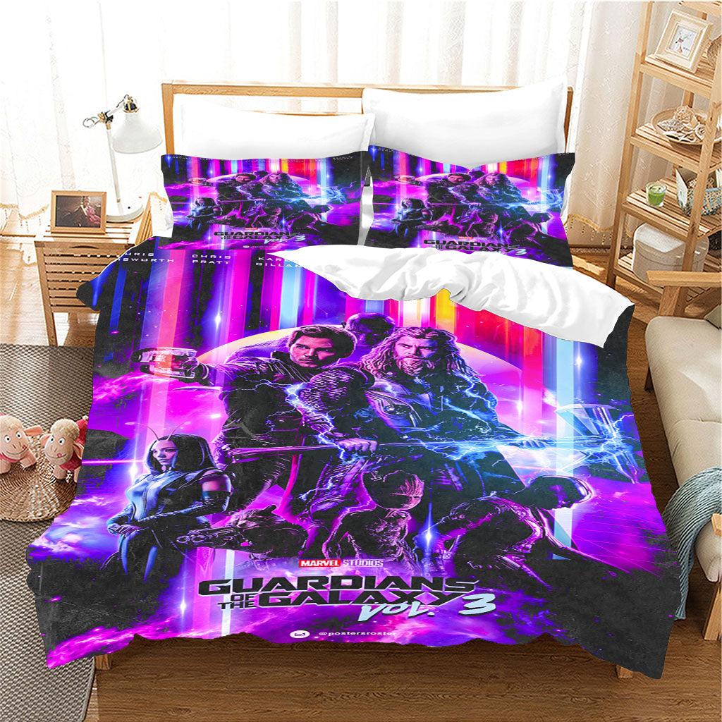 Guardians of the Galaxy #5 Duvet Cover Quilt Cover Pillowcase Bedding Set Home Decor