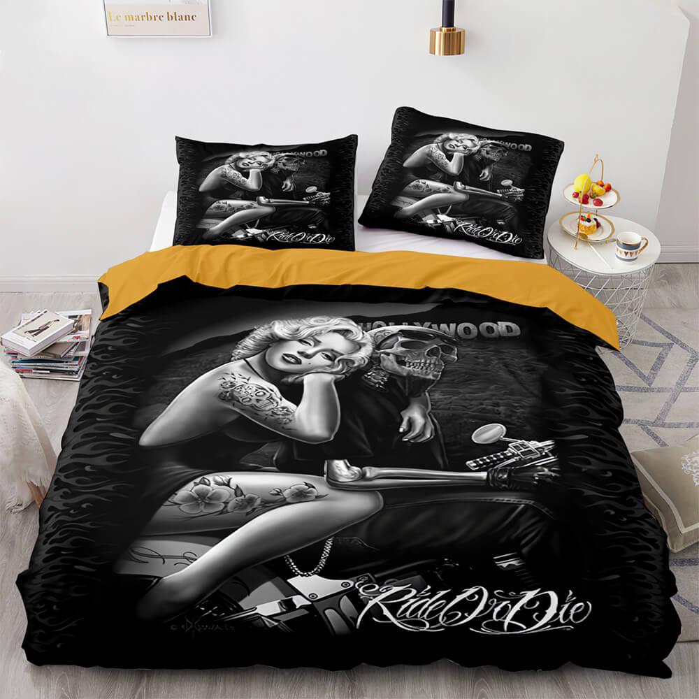 Marilyn Monroe Cosplay Bedding Sets Duvet Covers Comforter Bed Sheets