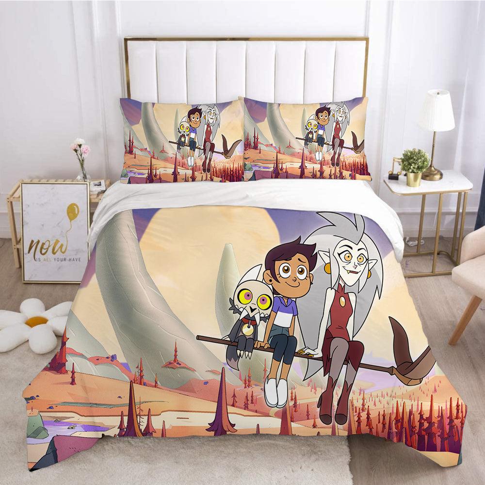 The Owl House Hunter #5 3D Printed Duvet Cover Quilt Cover Pillowcase Bedding Set Home Decor