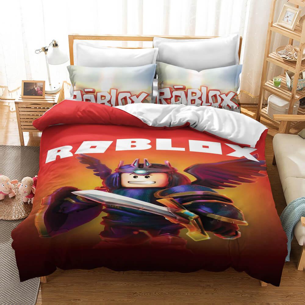 Game Roblox Cosplay Bedding Set Duvet Covers Christmas Bed Sheets Sets