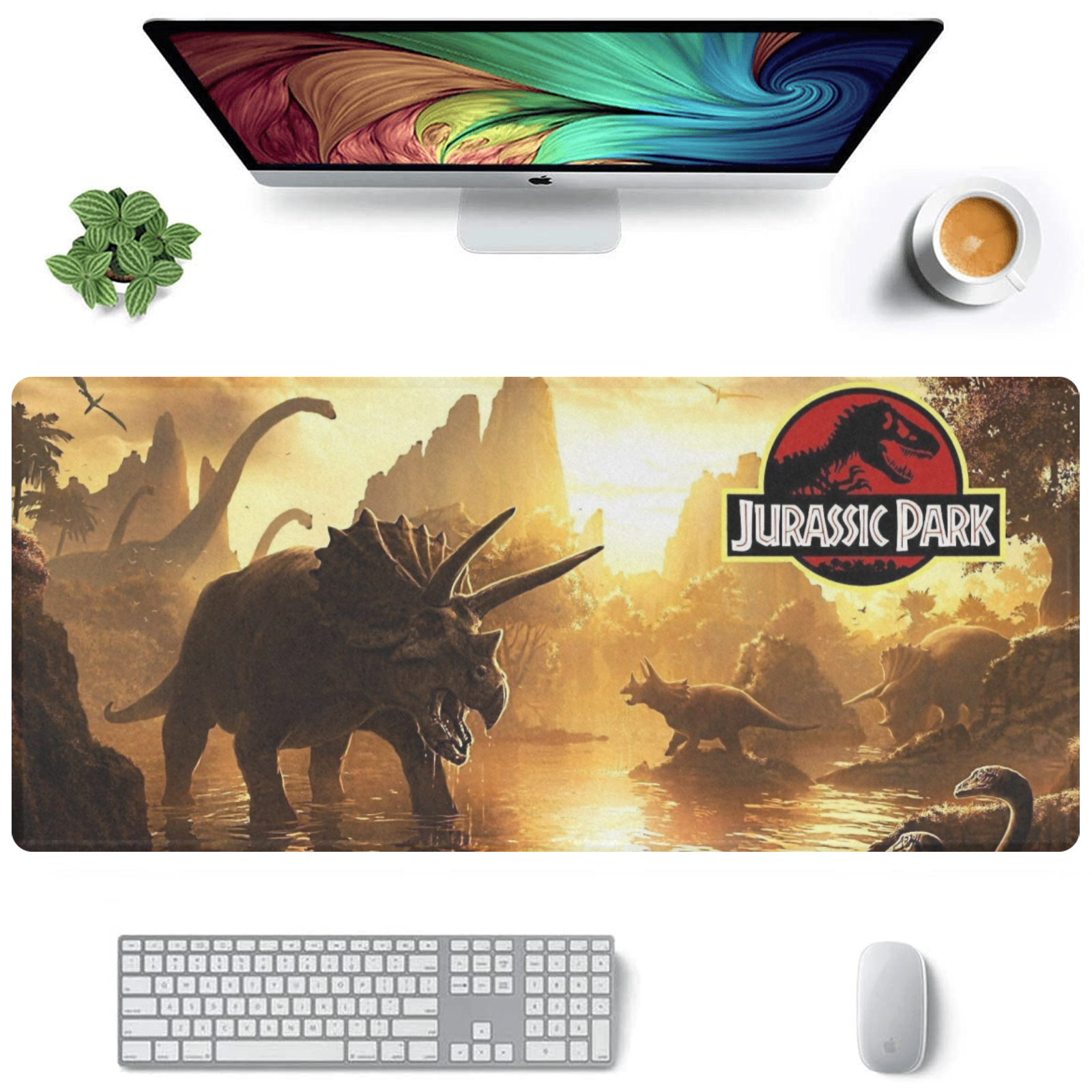 Allleftout Jurassic Park Gaming Mousepad