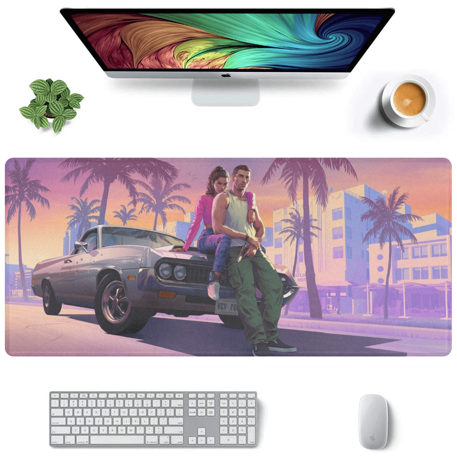 Allleftout Grand Theft Auto 6 Gaming Mousepad
