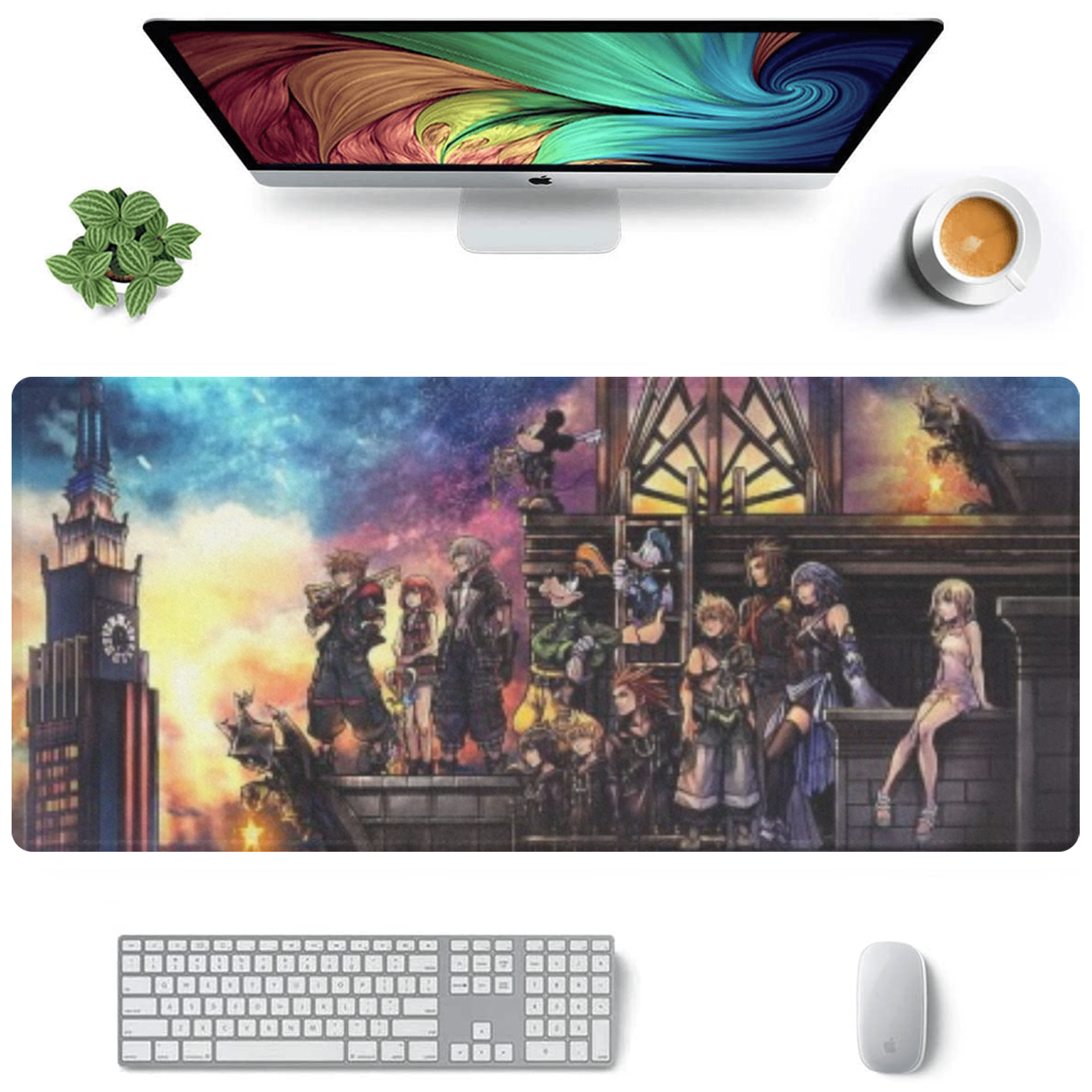 Allleftout Kingdom Hearts Gaming Mousepad